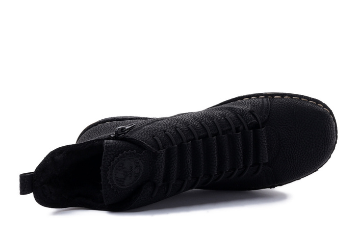RIEKER 73333-00 black, trzewiki damskie