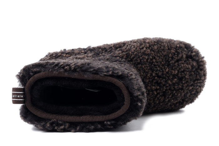 EMU AUSTRALIA Sharky Lo Teddy W13200 chocolate, botki damskie