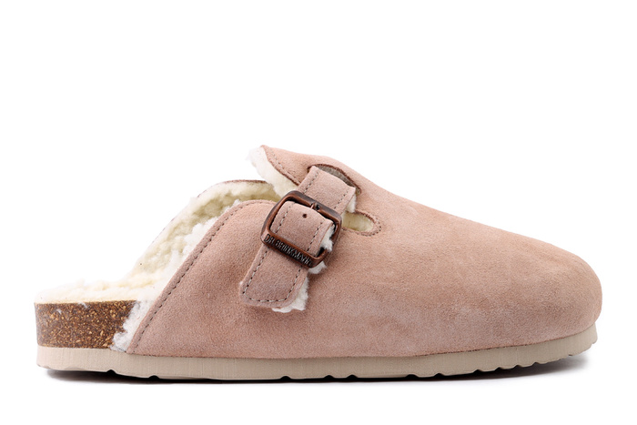 DR. BRINKMANN 320709-08 beige, kapcie damskie