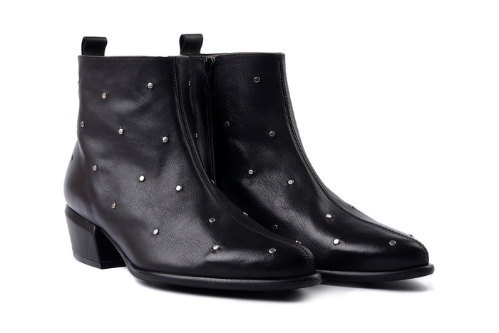 WONDERS D-2002 negro, botki damskie