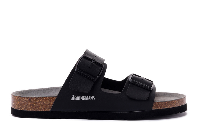 DR. BRINKMANN 601141-1 schwarz, klapki profilaktyczne damskie
