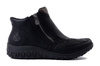 RIEKER 59558-00 black, botki damskie