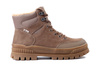 RIEKER TEX W2176-64 beige, trzewiki damskie
