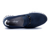 RIEKER N7455-14 blue, półbuty damskie