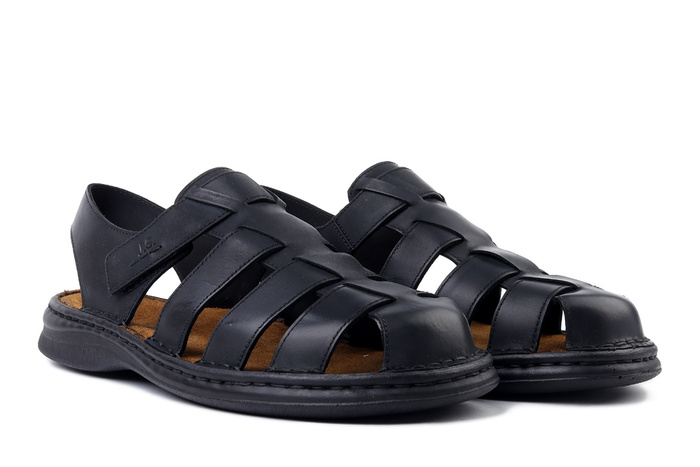 JOSEF SEIBEL 10674 66 100 Max 74 schwarz, sandaly męskie