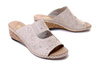 RIEKER 66191-60 beige, klapki damskie