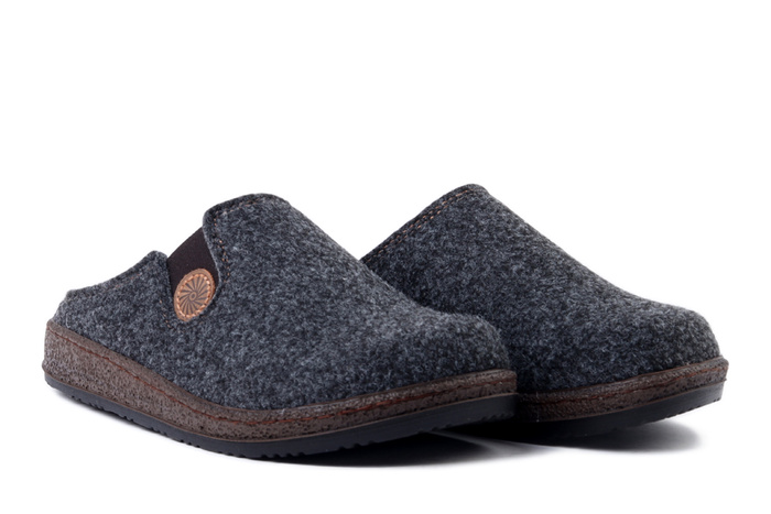 INBLU NL-10 025 szary, kapcie damskie