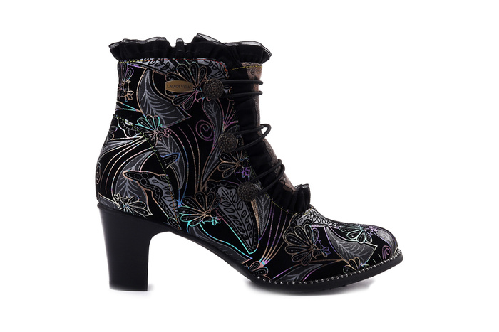 LAURA VITA 0007064 Elcodieo 224 indigo, botki damskie