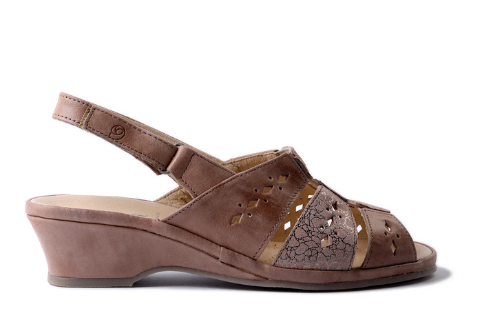 SUAVE 710231-08 beige, sandały damskie