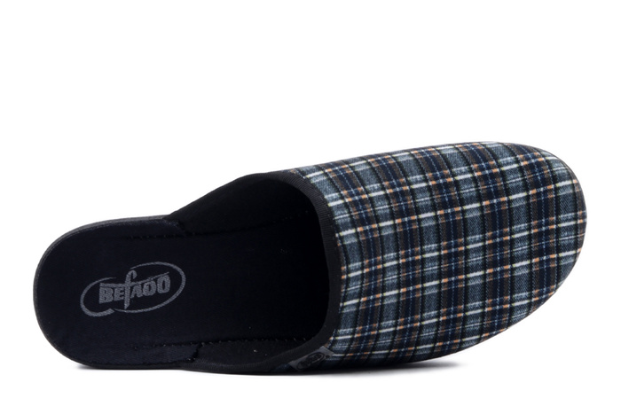 BEFADO 548M 040 granat, kapcie męskie