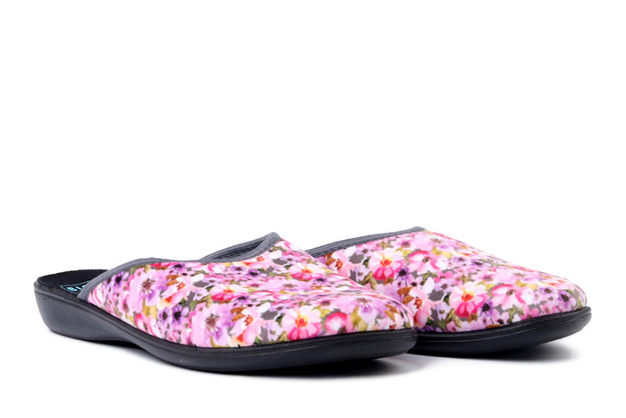 ADANEX 29528 DIL3VD kolorowy, kapcie damskie