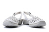 RIEKER 41350-80 white, półbuty letnie damskie