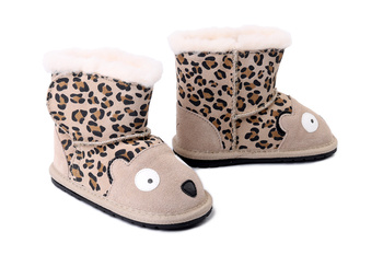 EMU AUSTRALIA Cheetah Walker B11105 sand, śniegowce dziecięce, rozmiary 19-23,0