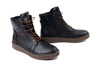 RIEKER Y4303-00 black, trzewiki damskie