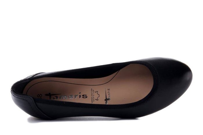 TAMARIS 22320-42 003 black, czółenka damskie