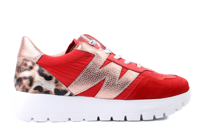 WONDERS A-24100 flame, półbuty damskie