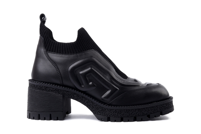 BOCCATO 447.C133 S.A 01 T SYH czarny, botki damskie