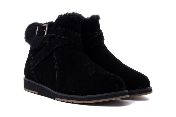 EMU AUSTRALIA W12586 MERAK black, botki damskie