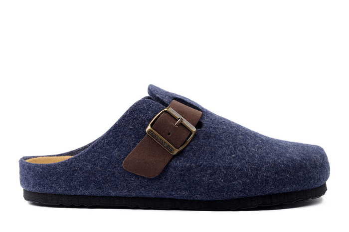 DR. BRINKMANN 220077-05 blau, klapki męskie