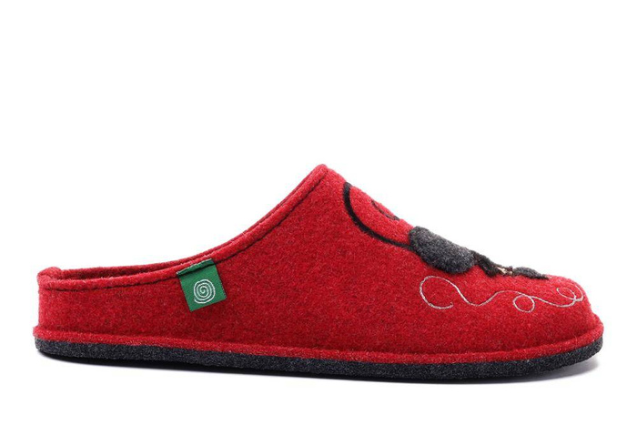 DR. BRINKMANN 320017-04 rot, kapcie/klapki damskie