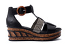 RIEKER 68182-00 black, sandały damskie
