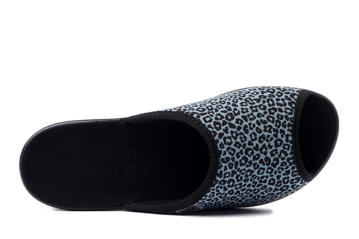 BEFADO 255D 004 niebieski, kapcie damskie