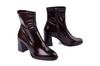TAMARIS 1-25357-41 568 merlot patent, botki damskie