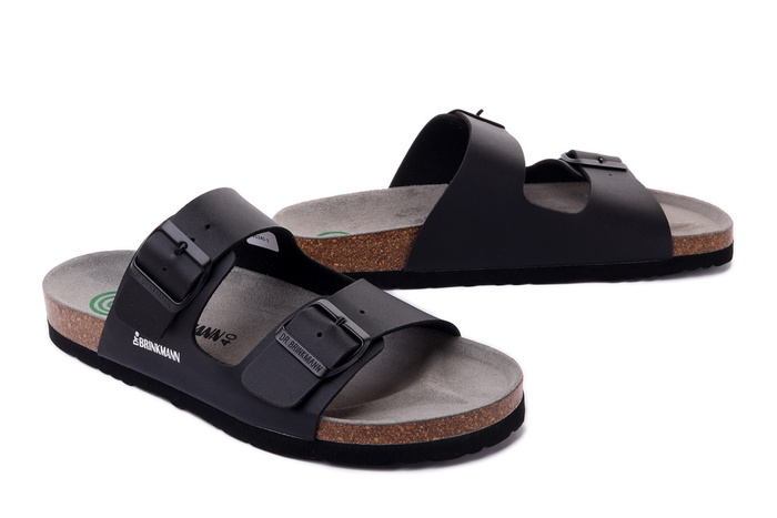 DR. BRINKMANN 601141-1 schwarz, klapki profilaktyczne damskie