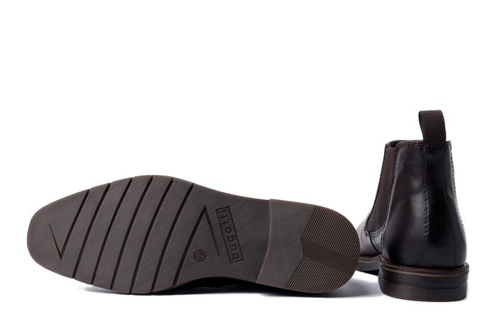 BUGATTI 311-A9E34-1111 6361 cognac/dark brown, botki męskie