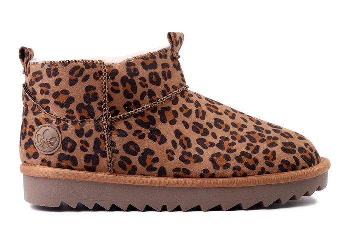 RIEKER 99861-25 brown, botki damskie