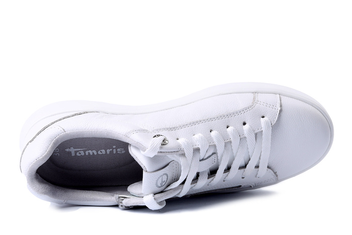 TAMARIS 1-23709-44 100 white, półbuty damskie