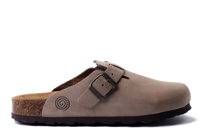 DR. BRINKMANN 600132-08 taupe, klapki damskie/męskie