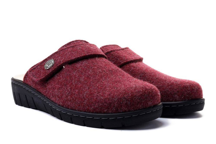 DR. BRINKMANN 700081-41 bordeaux, kapcie/klapki damskie