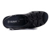 SUAVE 711041-1 black, sandały profilaktyczne damskie