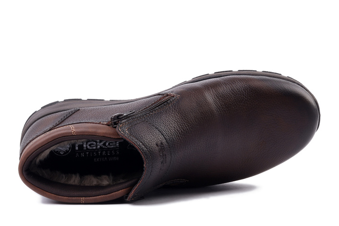 RIEKER 03657-25 brown, botki męskie