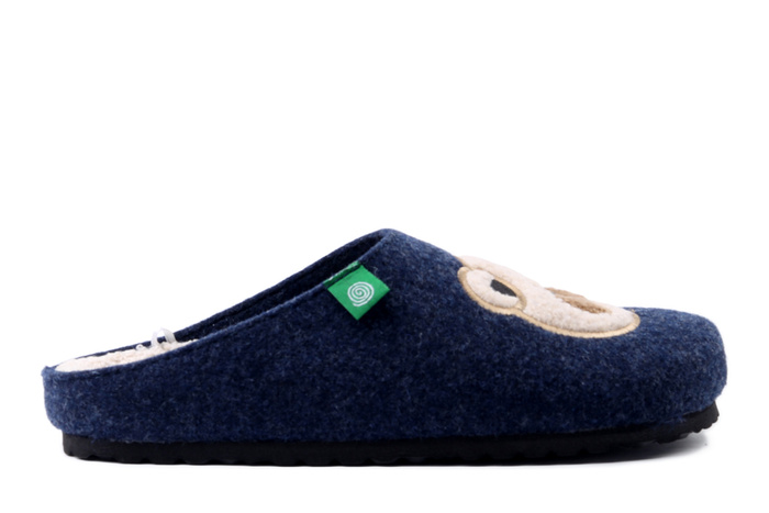 DR. BRINKMANN 320262-05 blau, kapcie damskie