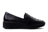 RIEKER 53752-00 black, półbuty damskie
