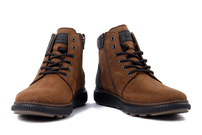 RIEKER TEX B3343-26 brown, trzewiki męskie
