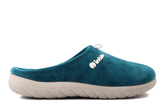 INBLU ET-37 033 ciemny zielony, kapcie damskie