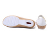 RIEKER 44880-80 white, półbuty letnie damskie