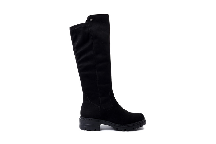 RIEKER 76890-00 black, kozaki damskie