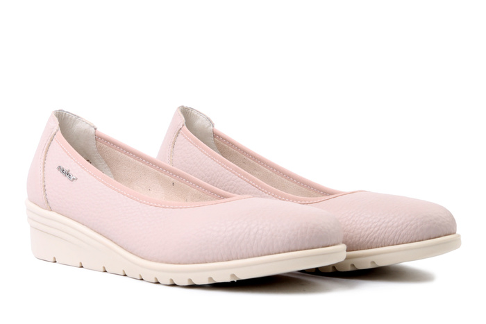 RIEKER L5360-31 pink, czółenka damskie