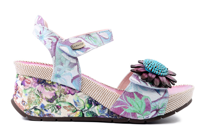 LAURA VITA 000779 Barry 36 violet, sandały damskie