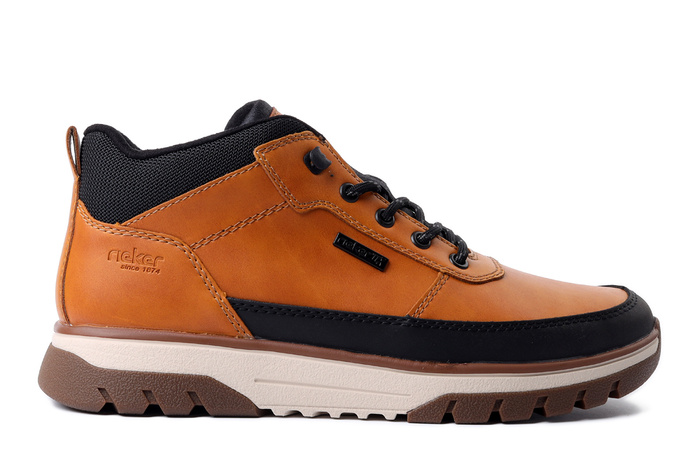 RIEKER TEX B9300-20 brown combination, trzewiki męskie