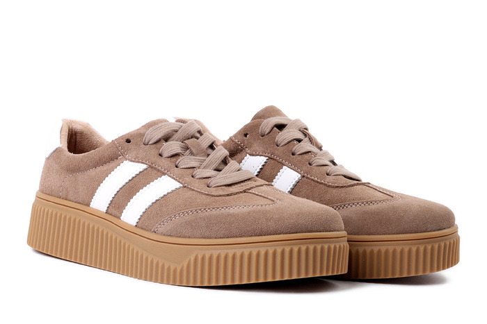 FILIPPO DP6776/26 BE WH beżowo biały, półbuty damskie