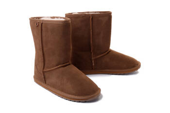 EMU AUSTRALIA T10102 Wallaby Lo Teens chestnut, kozaki damskie