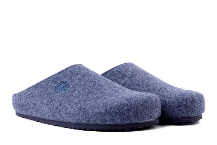 DR. BRINKMANN 320261-05 blau, kapcie damskie