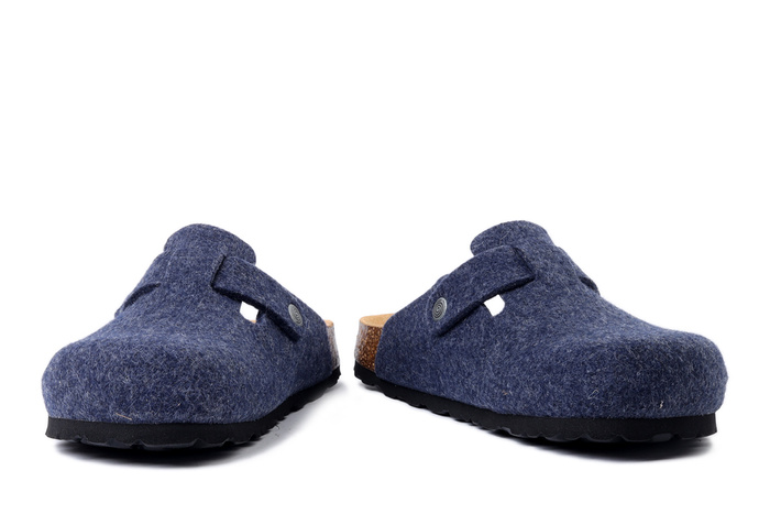 DR. BRINKMANN 220067-05 blau, kapcie profilaktyczne damskie/męskie