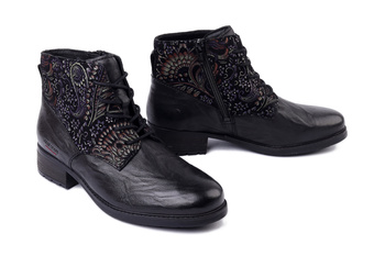 JOSEF SEIBEL 75316 MI159 102 Kate 16 schwarz-multi, trzewiki damskie