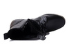 MANITU 962314-01 schwarz, trzewiki damskie